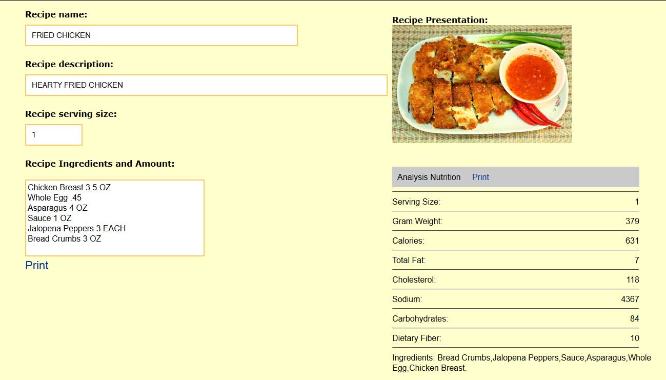 Nutritional Management